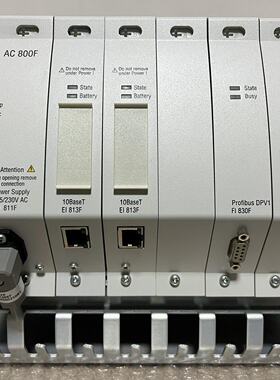 ABB AC800F控制器2套，MLPM802F，型号3BD议价
