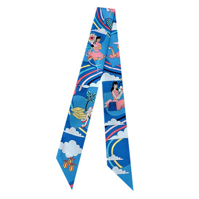 桑蚕丝真丝绑包包手柄丝巾小飘带