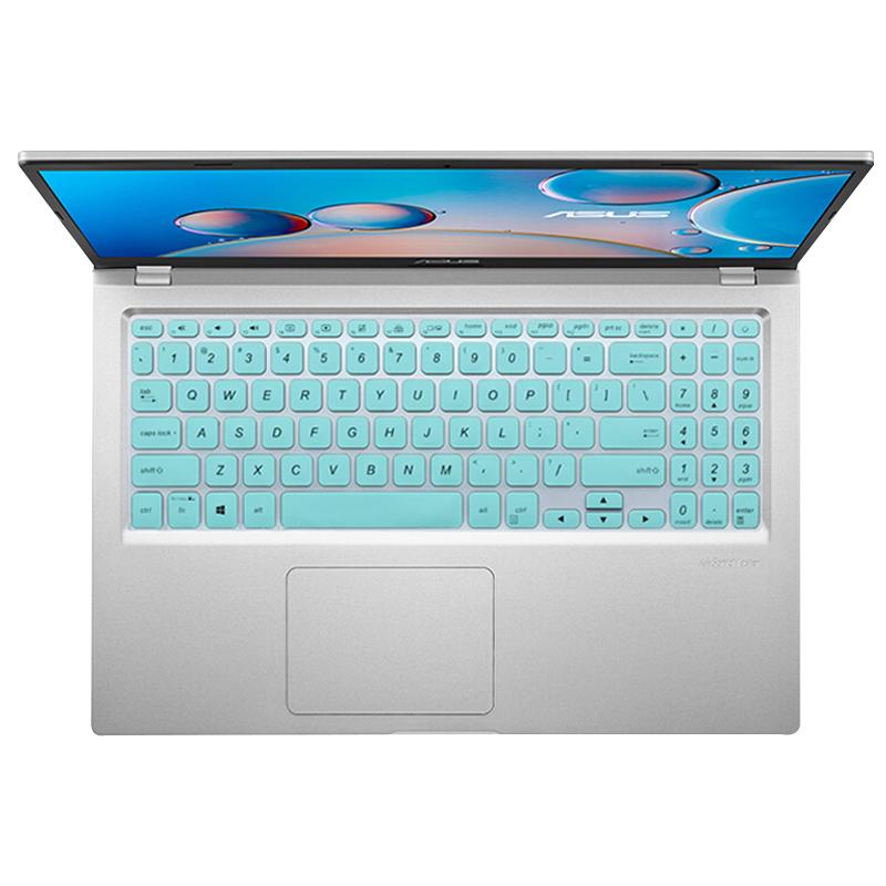 适用华硕VivoBook15键盘膜V5200EJ键帽套X515防尘垫Y5100U按键罩灵耀S5300保护M5600电脑FL8700F顽石屏幕贴膜