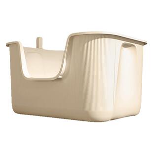 猫砂盆超大号半封闭式隔臭防外溅猫厕所幼猫屎盆子猫沙盆猫咪用品