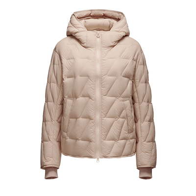 坦博尔2025新款轻薄连帽羽绒服女