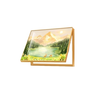 墨濯尘电表箱装饰画2025新款挂画弱电配电盒遮挡轻奢高级感面板盖