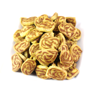 青海特产 西宁特色小吃糕点清/真糕点蜂蜜花花350g  开袋即食糕点