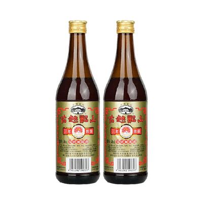 古越龙山绍兴黄酒彩三年加饭酒500ml*2瓶糯米酒花雕酒料酒老酒