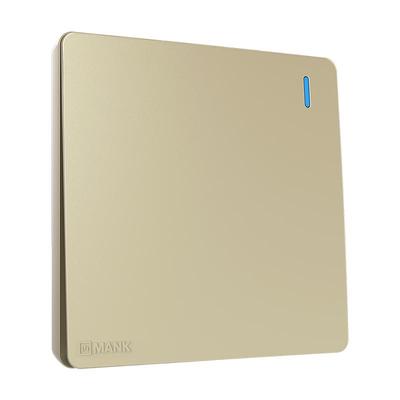 MANK曼科诗朗无边框插座铂光金