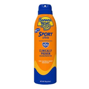 【自营】BananaBoat香蕉船运动型户外防晒喷雾170g防水SPF100军训