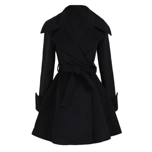 毛呢外套女中长款小个子加厚韩版学生2025新款冬季呢子大衣女冬