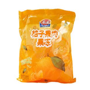 亲亲桔子果肉果冻450g袋装小零食橘子儿童六一送礼物解馋整箱大包