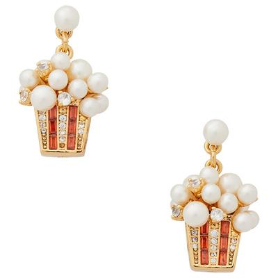 katespade精致可爱爆米花耳坠