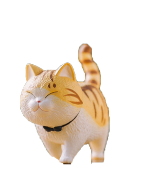 棒潮玩actoys不二马大叔猫铃铛