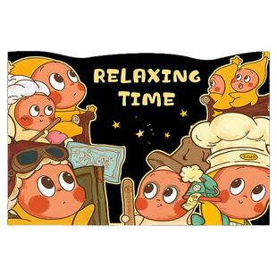 卡通可爱星星人硅藻泥地垫浴室吸水地垫卧室厕所卫生间门口脚垫子