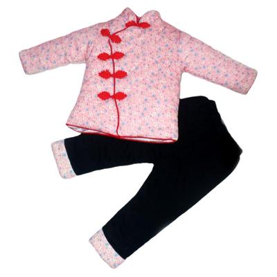 宝宝手工棉衣婴儿加厚儿童冬棉袄