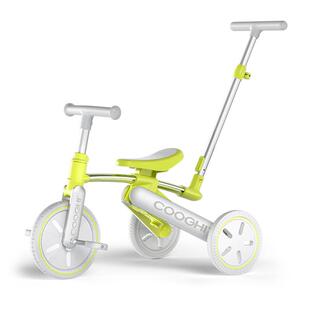 酷骑K4儿童三轮车脚踏车1-6岁酷骑平衡车周岁婴儿推车遛娃神器