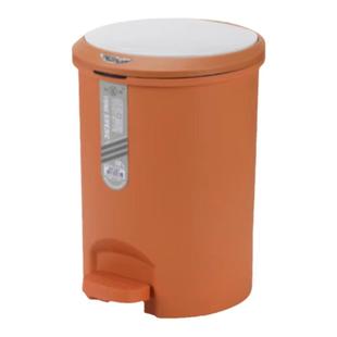 脚踏手按双开盖垃圾桶家用客厅厨房厕所静音缓降带盖大容量收纳桶