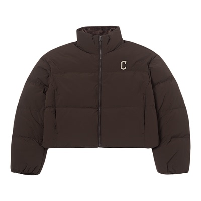 MLB官方 KARINA同款女款短款韩系保暖羽绒服25季新款DJB04