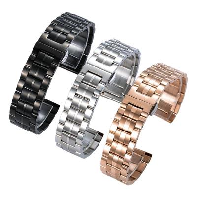 适配万国飞行员小王子马克十八葡萄牙计时柏涛菲诺不锈钢表带钢带