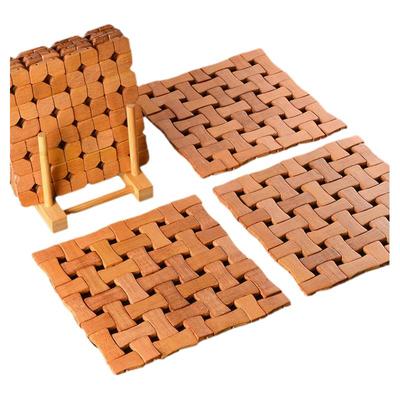 自然竹垫隔热耐高温耐用耐摔