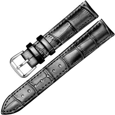 十瑞真皮柔软小牛皮手表带男女