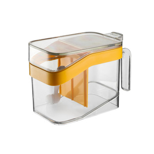 家用密封自动落盐一体式分区调料罐厨房带盖调料盒佐料调味罐新款