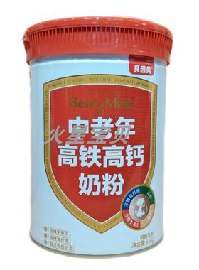 中老年奶粉罐高钙高铁礼盒贝因美