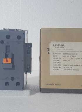 全新HYUNDAIUMC100磁性接触器145A3POLE380440VAC免运费