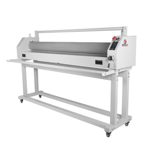 气动电动冷裱机加重1.6米灰胶辊重型覆膜机KT板裱板机四加固支架过膜机图文广告冷裱写真压膜机雪弗板裱膜机