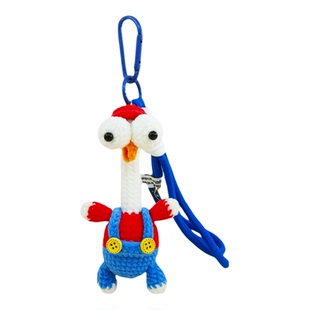 Sunny Stitch可爱大眼咕咕鸡瞪眼鸡包挂件挂饰钥匙扣丑萌创意礼物