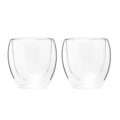 BAIGEHOME高硼硅双层玻璃喝茶杯