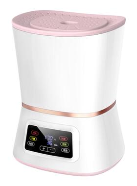 家用中药熏蒸坐灸仪无烟遥控温灸仪美容院仪器红光理疗干湿两蒸