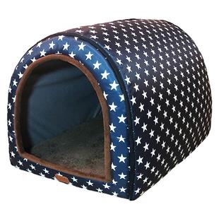 狗窝室外冬季保暖防水防寒户外狗狗冬天大型犬狗屋农村流浪帐篷