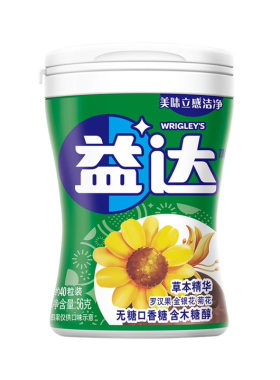 40粒56菊花罗汉果草本精华口香糖