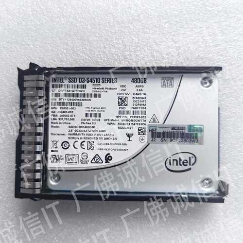 【请询价】HPE惠普 480G SATA S4510 P18422-