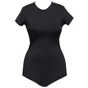 MEMORYBABY原创新品复古泳装遮肚显瘦小胸钢托聚拢保守拉链连体女