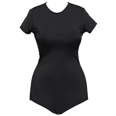 复古钢托聚拢拉链泳装原创新品