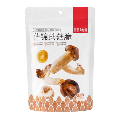 薛记炒货什锦蘑菇脆60g