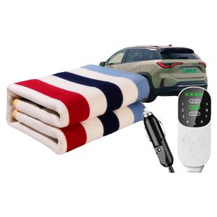 车载电热毯12V车用24V大卡货车卧铺垫户外低压双人房车SUV电褥子