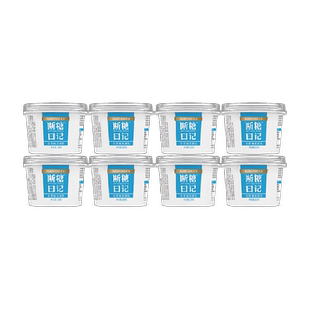 【下拉领淘金币更优惠】卡士酸奶断糖日记130g*8杯原味无蔗糖代餐