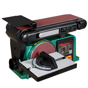 信民家用砂盘砂带机磨刀机打磨砂纸抛光机工业级木工金属砂光机