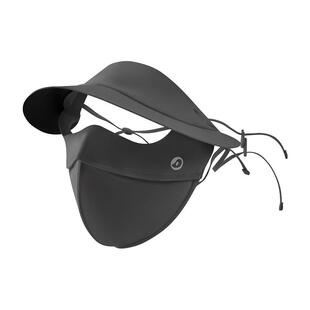 小野和子脸基尼全脸防晒面罩防紫外线女遮阳帽檐一体骑行冰丝口罩