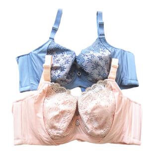 薄款全罩杯聚拢调整型内衣 大罩杯包容性好 上托防下垂文胸75c75d