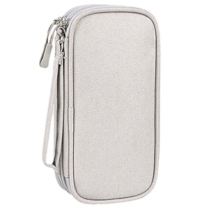 充电宝数据线收纳包移动电源布袋硬盘盒子手机保护套适小米罗马仕