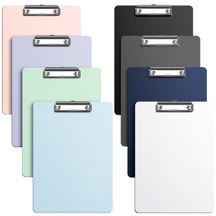 10个装A4夹板写字板垫板文件夹板夹档案夹试卷考试学生用合同会议记录办公室用品硬壳学习书写板饭馆菜单夹板