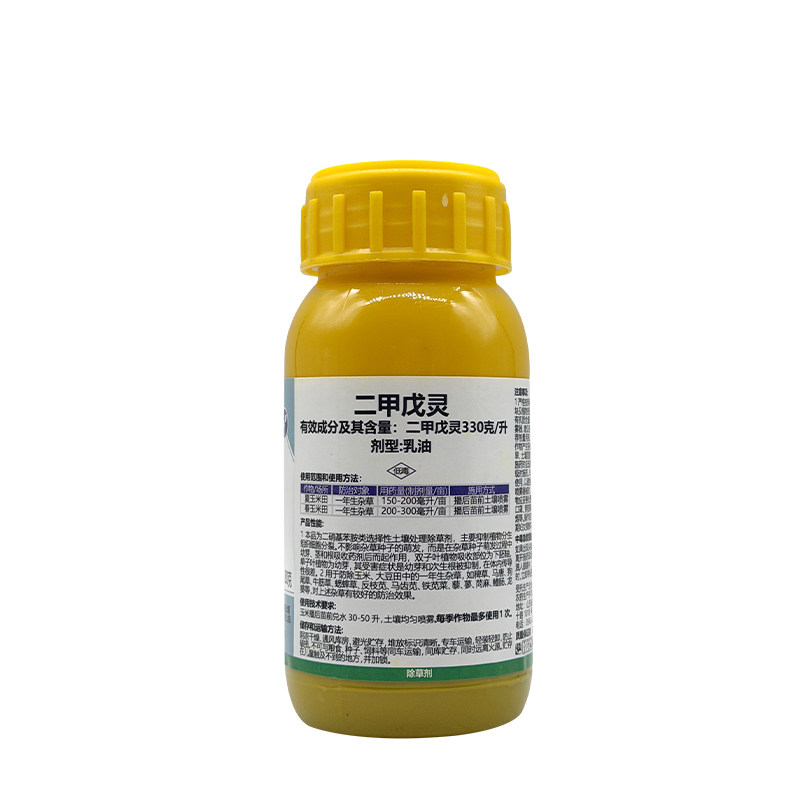 330克/升二甲戊灵戍灵大葱姜蒜韭菜水稻苗前封闭一年生杂草除草剂