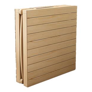 实木折叠床午休单人床1米8成人简易家用实木硬板午睡双人出租小床