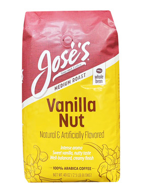 Jose's中度烘培咖啡豆香草味