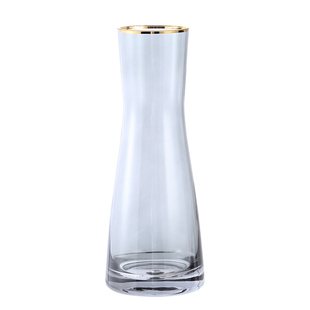 欧式网红束口透明玻璃花瓶水培植物鲜花玫瑰北欧简约花瓶插花摆件