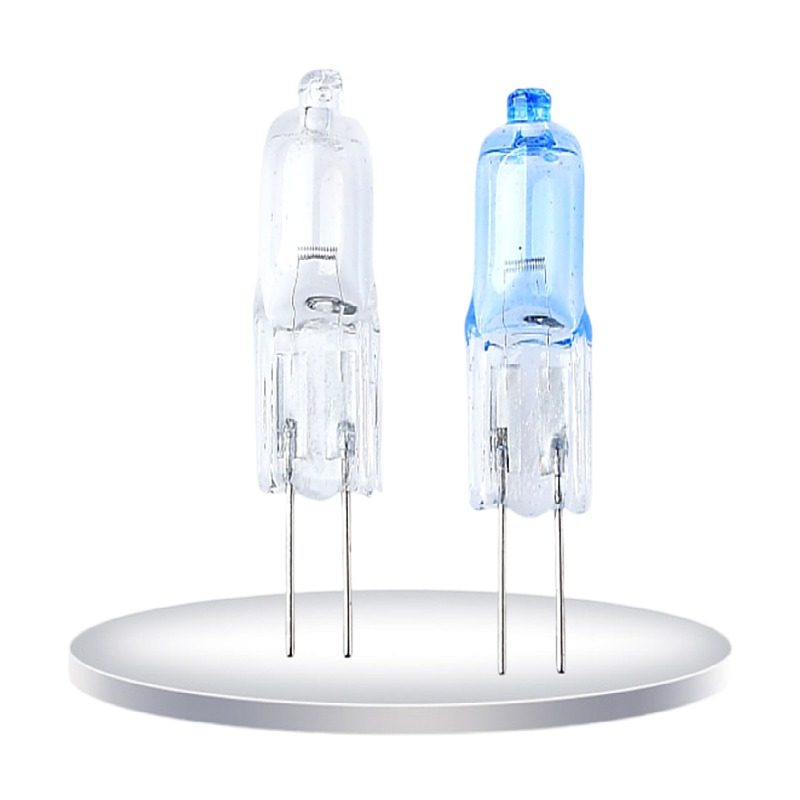 12v20wG4超亮暖光低压卤素灯珠水晶灯吊灯射灯细脚两针插泡小灯泡