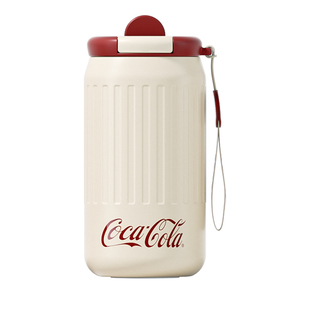 NONOO 可口可乐联名咖啡杯 轻潮复古 经典配色办公室便携保温杯