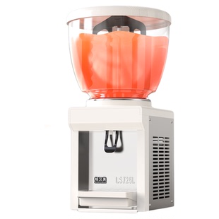 全新25L自助饮料机商用全自动制冷果汁机酸梅汤专用搅拌式冷饮机