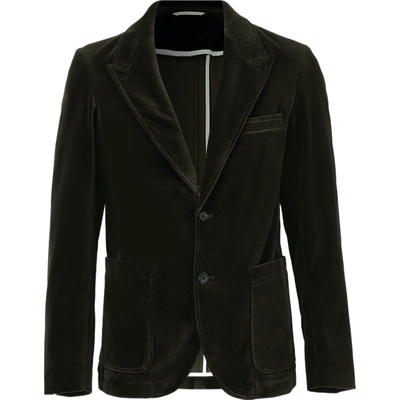 【折扣】Oliver Spencer男士棉质天鹅绒西装外套